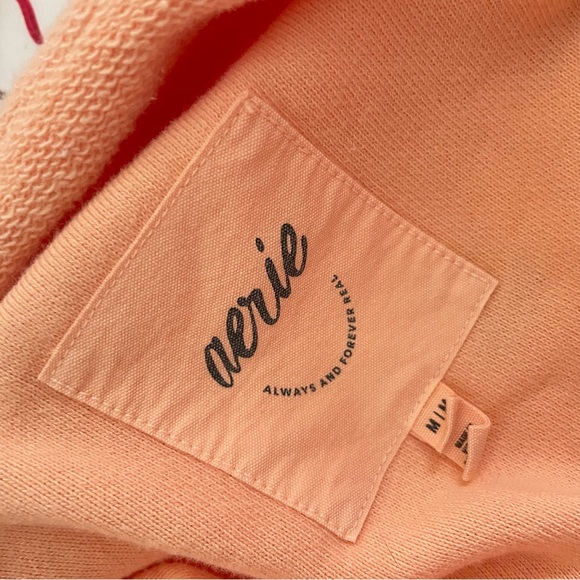 Aerie Beach Open Skies Oversized Sweatshirt in Size Medium - Picture 3 of 5